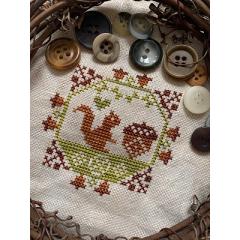 Darling & Whimsy Designs - Quirky Quakers - Squirrel