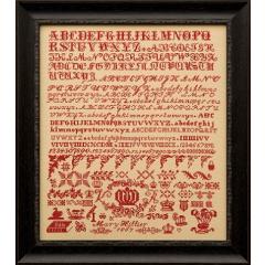 Hands Across The Sea Samplers - Mary Hillier 1867