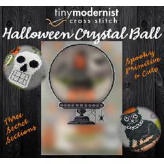 Tiny Modernist - Halloween Crystal Ball 1 (Stickvorlage)