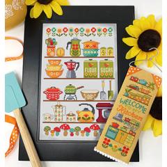 Tiny Modernist - 70s Kitchen (Stickvorlage)