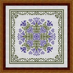 Happiness Is Heartmade - July Hearts Square With Red Roses