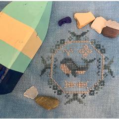 Darling & Whimsy Designs - Quirky Quakers - Whale