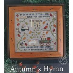 Stickvorlage The Blue Flower - Autumns Hymn