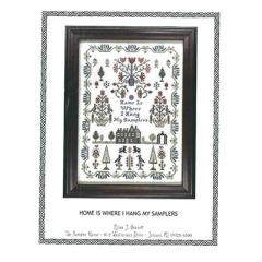 Home Is Where I Hang My Samplers - The Sampler House (Stickvorlage)