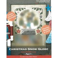 Tiny Modernist - Christmas Snow Globe 1 (Stickvorlage)