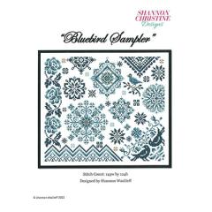 Stickvorlage Shannon Christine Designs - Bluebird Sampler