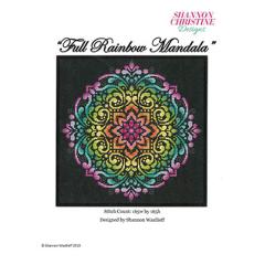 Stickvorlage Shannon Christine Designs - Full Rainbow Mandala 1 