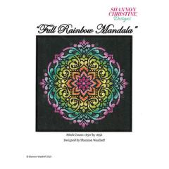 Stickvorlage Shannon Christine Designs - Full Rainbow Mandala 1
