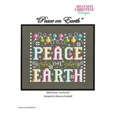 Stickvorlage Shannon Christine Designs - Peace On Earth