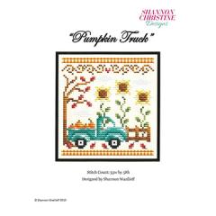 Stickvorlage Shannon Christine Designs - Pumpkin Truck
