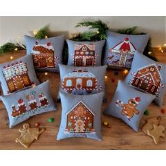 Stickvorlage Twin Peak Primitives - Gingerbread Smalls