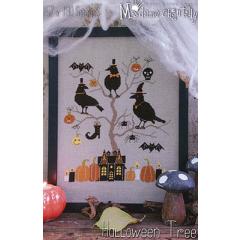 Stickvorlage Madame Chantilly - Halloween Tree