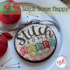 Stickvorlage Hands On Design - Stitch Some Happy