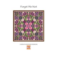 Stickvorlage CM Designs - Forget Me Not