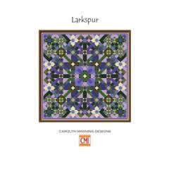 Stickvorlage CM Designs - Larkspur