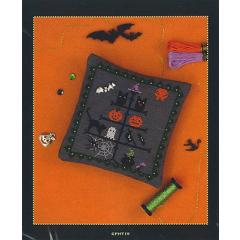 Stickvorlage Cotton Pixels - Halloween Tree