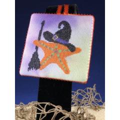 Stickvorlage Barefoot Needleart - Witch Upon A Star