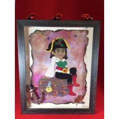 Stickvorlage Barefoot Needleart - Pirate Series - Holly