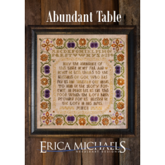 Stickvorlage Erica Michaels - Abundant Table