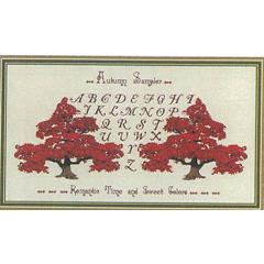 Stickvorlage Mingiu Stitch - Autumn Sampler