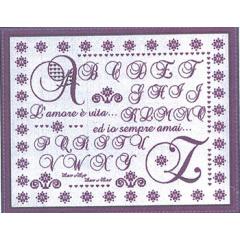 Stickvorlage Mingiu Stitch - Romantic Sampler