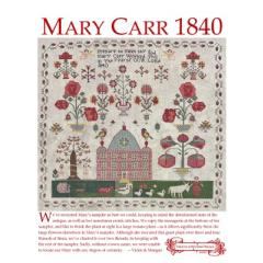 Stickvorlage Needle WorkPress - Mary Carr 1840 