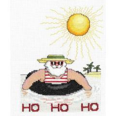 Stickvorlage Imaginating - Sunburned Santa