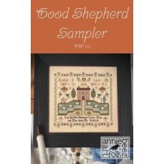 Stickvorlage Annie Beez Folk Art - Good Shepherd Sampler