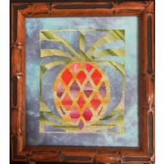 Stickvorlage Samplers Salty Stitcher Designs - Abstract Pineapple