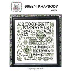 Stickvorlage Rosewood Manor Designs - Green Rhapsody