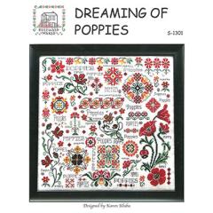 Stickvorlage Rosewood Manor Designs - Dreaming Of Poppies 