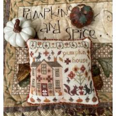 Stickvorlage Pansy Patch Quilts & Stitchery - Pumpkin House