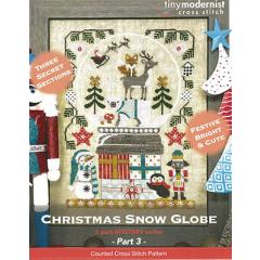 Christmas Snow Globe 3 Vorlagen - Tiny Modernist Inc (Stickvorlage) - Ausverkauf