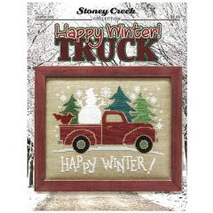 Stickvorlage Stoney Creek Collection - Happy Winter Truck