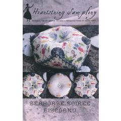 Heartstring Samplery - Seahorse Soiree Biscornu