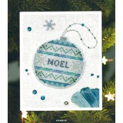 Stickvorlage Cotton Pixels - Noel Christmas Tree Ball