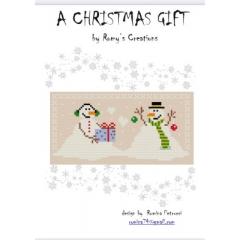Stickvorlage Romys Creations - Christmas Gift