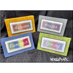 Stickvorlage Works by ABC - Seasonal Colors
