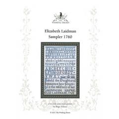 Stickvorlage The Wishing Thorn - Elizabeth Laidman Sampler 1760