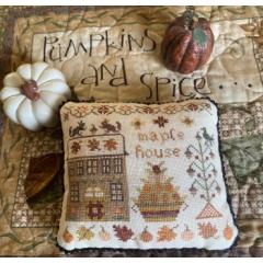 Stickvorlage Pansy Patch Quilts & Stitchery - Maple House