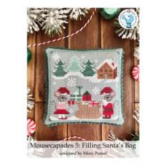 Stickvorlage Luminous Fiber Arts - Mousecapades 5 - Filling Santas Bag