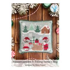 Stickvorlage Luminous Fiber Arts - Mousecapades 5 - Filling Santa's Bag