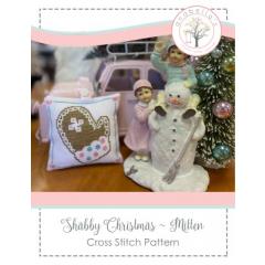 Stickvorlage Anabellas - Shabby Christmas - Mitten