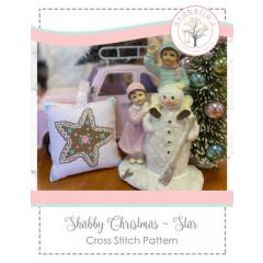 Stickvorlage Anabellas - Shabby Christmas - Star