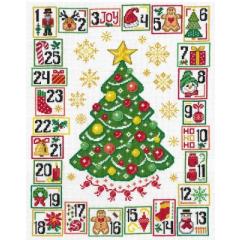 Stickvorlage Imaginating - Christmas Countdown