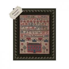 Stickvorlage The Wishing Thorn - Fiona Rutherford Miniature Sampler 1866