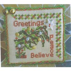 Stickvorlage Stitches And Style - Christmas Greetings