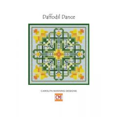 Stickvorlage CM Designs - Daffodil Dance