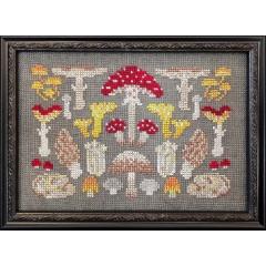 Ink Circles - Arranging Mushrooms