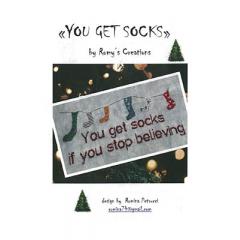 Stickvorlage Romy's Creations - You Get Socks